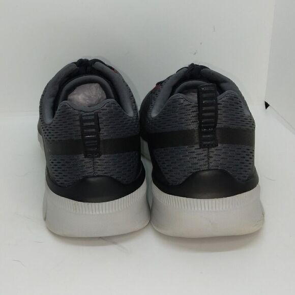Skechers Equalizer Mens Pre-owned Gray Lite Weight Sneakers - sz. 8 1/2 - Picture 4 of 6